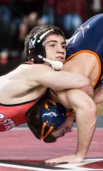Brian Hamann recorded a 2-1 decision at 149 pounds.