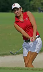 Caroline Ellington shot a 73 in the first round of the Donnis Thompson Invitational.