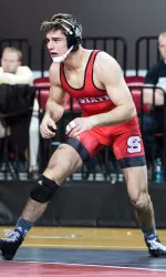 Chad Pyke scored a major decision over the nation's #10 ranked wrestler.
