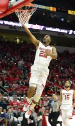 Ralston Turner scores two of his 11 points in NC State's game vs. No. 8/9 Notre Dame.