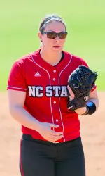 Senior pitcher Emily Weiman