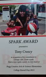 Former Pack RB Tony Creecy