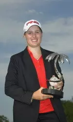 Former Wolfpacker Augusta James is currently the money leader on the Symetra Futures Tour.