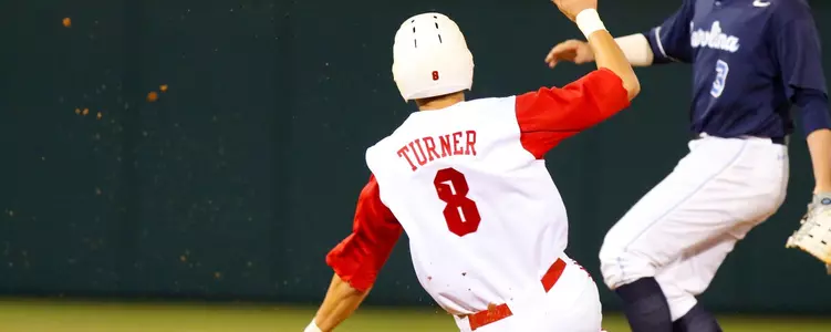 Trea Turner steals a base