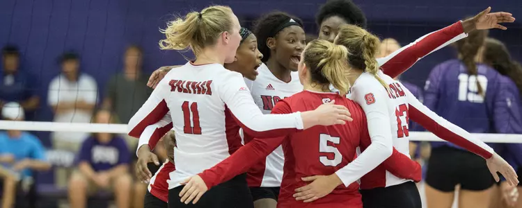 Volleyball Team Huddle FPP