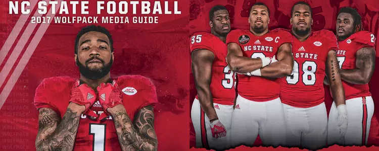 2017 NC State Football Media Guide Image
