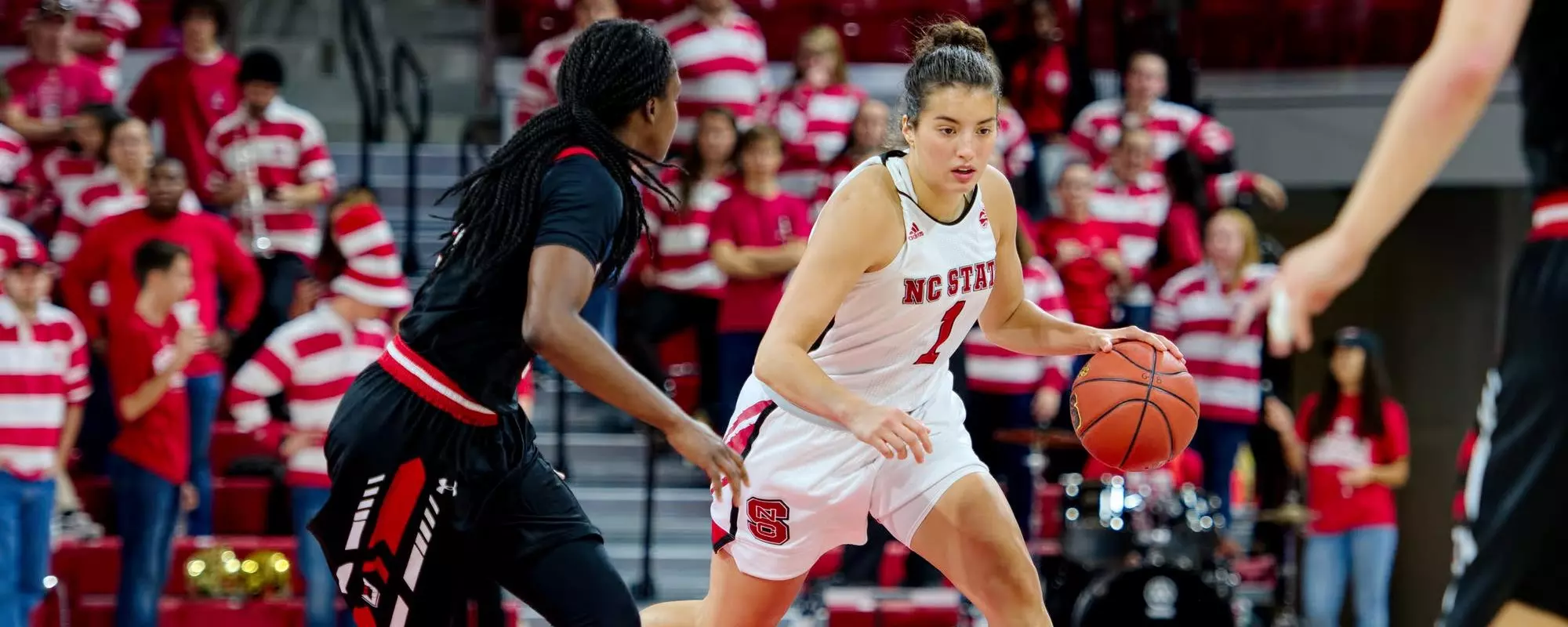 N.C. State University played Davidson College in Woman's Basket on Sunday, November 12th, 2017 at Reynolds Coliseum.