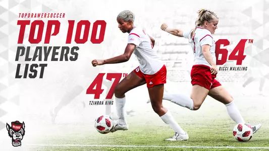 King, Walkling TDS Top 100 Rankings