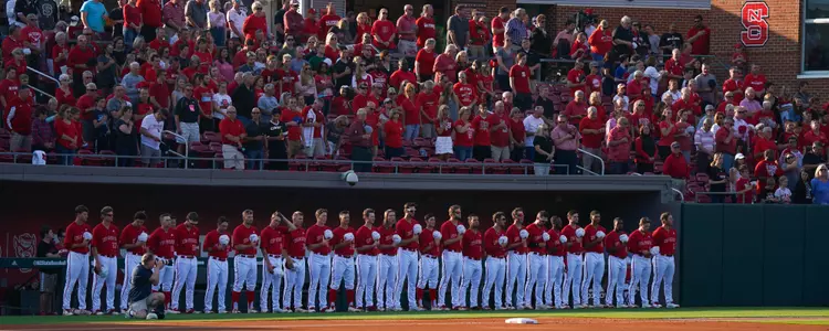 Team & Fans During National Anthem FPP