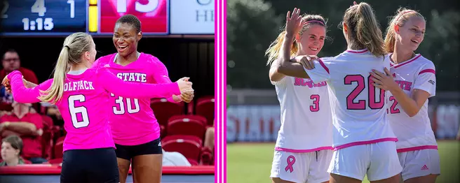 2018 Soccer & Volleyball Pink Match Recognitions