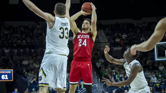 Devon Daniels shot Notre Dame