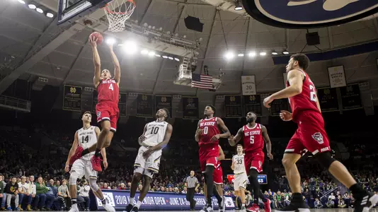 Jericole Hellems layup ND