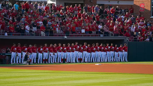 Crowd and Players National Anthem FPP