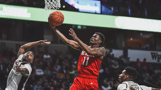 Markell Johnson layup at Wake