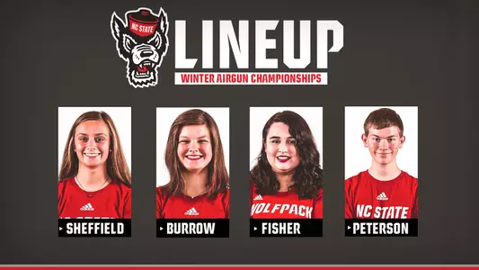 Makenzie Sheffield, Addy Burrow, Emily Fisher and John Peterson