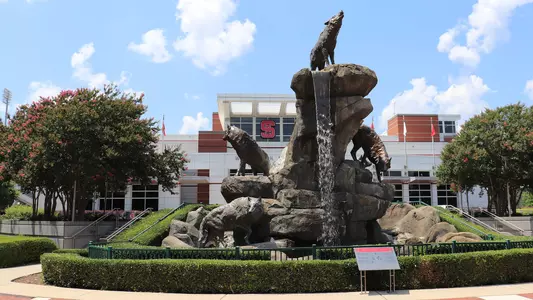 Wolf Statue