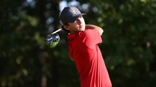 Christian Salzer watching ball