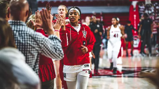 Erika Cassell High Fives