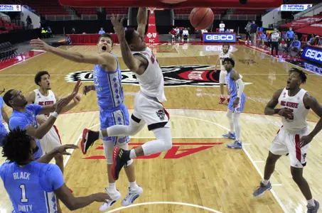 Shakeel Moore slam UNC