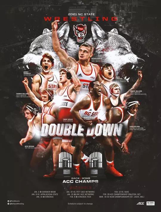 2020-21 Wrestling Poster