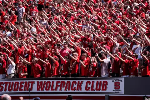 ECU v NCSU at Carter Finley Stadium on August 31, 2019.
Photo by Gregg Forwerck