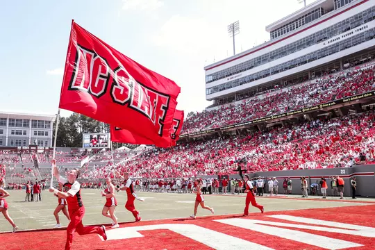 ECU v NCSU at Carter Finley Stadium on August 31, 2019.
Photo by Gregg Forwerck