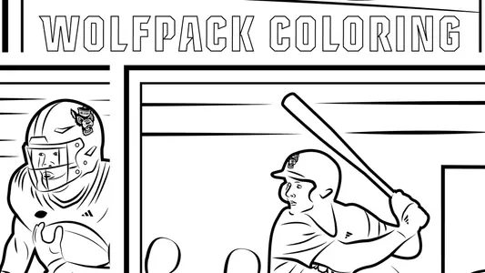 Wolfpack Coloring Book