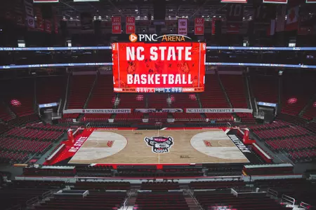 PNC Arena new scoreboard