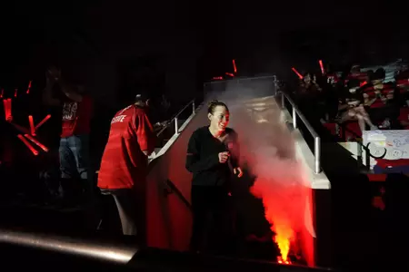 Brooke Rubendall entrance