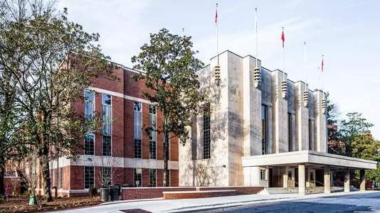 Reynolds Coliseum Front
