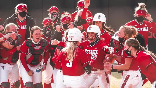 team home run celebration