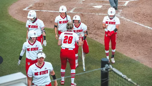 morris home run celebration