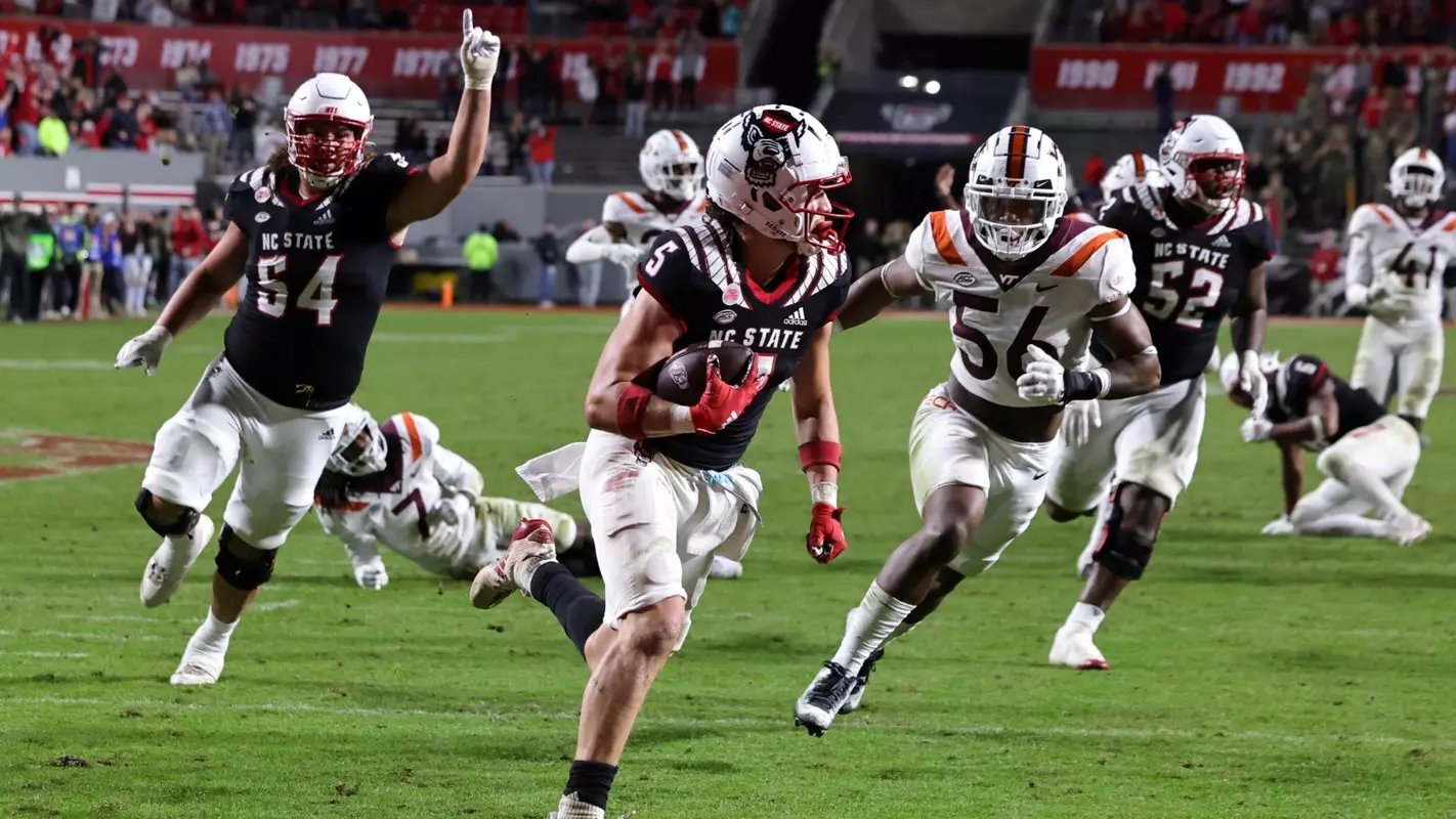 Thomas game winning TD vs VT