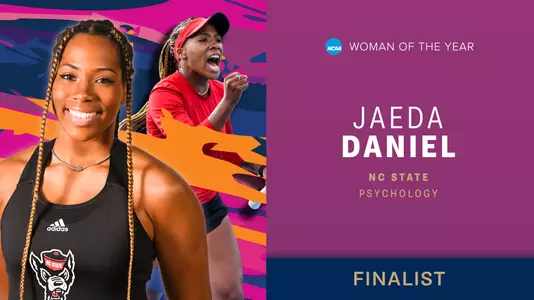 Jaeda Daniel NCAA WOTY Finalist Graphic