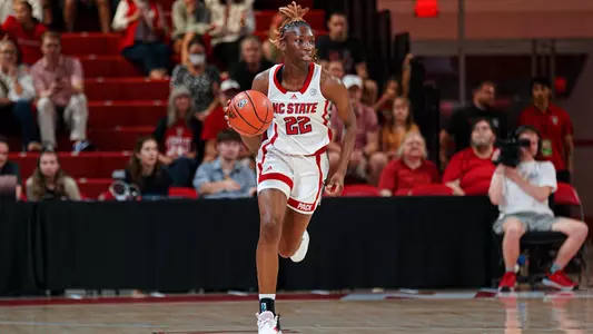 Saniya Rivers Dribble Quinnipiac 2022