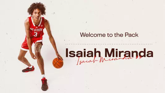 Welcome to the Pack Isaiah Miranda