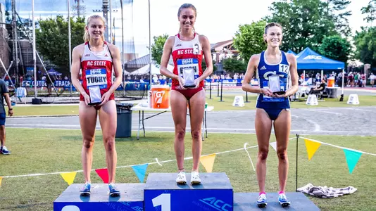 Sam Bush Katelyn Tuohy Podium 2022 ACCs