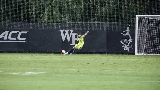Lucas Hatsios Goal Kick 2022 at Wake