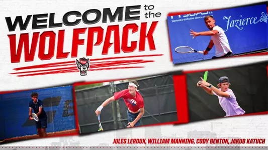Men's Tennis Signing graphic
