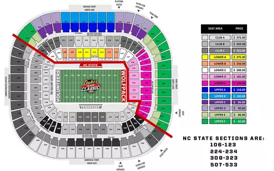 2024 Duke's Mayo Classic Map