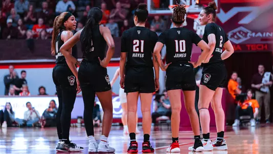 WBB Lineup at VT 2023