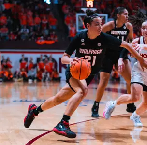Madison Hayes Dribble at VT 2023