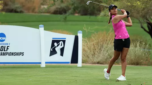 Vania Simont Tee Shot Day 1 2023 NCAAs