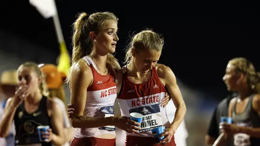 Tyynismaa and Chmiel post 5K -- NCAA outdoor