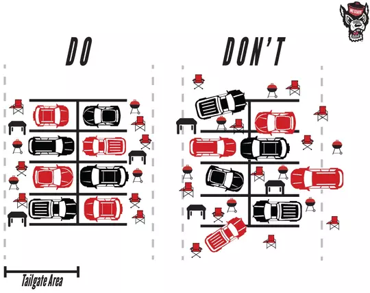 How to properly set up your tailgate within your space