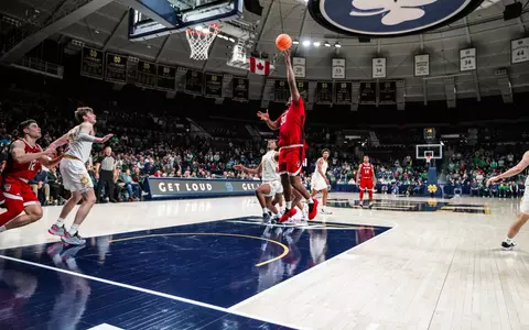 DJ Burns game winner Notre Dame