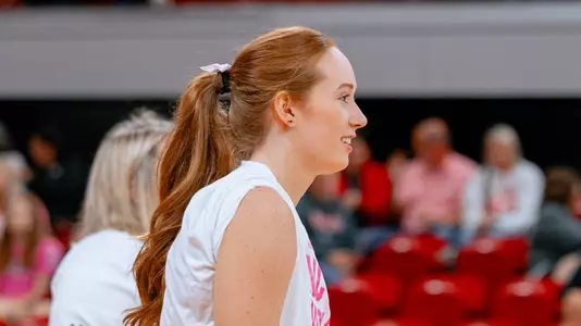 Amanda Rice warming up pre game - 2024 season