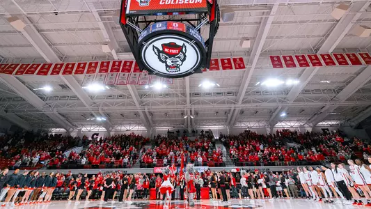 Reynolds Coliseum 2024 vs. Syracuse Pano