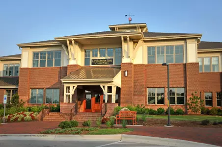 Carol Johnson Poole Clubhouse at Lonnie Poole Golf Course.