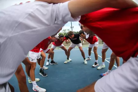Men's Tennis Huddle